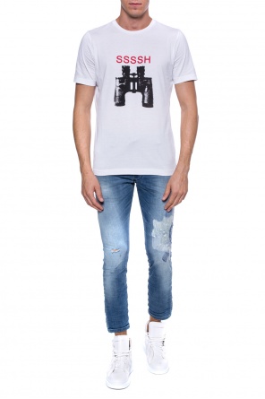 T-shirt z nadrukiem, zdjęcie 2 T-shirt z nadrukiem od Diesel Black Gold